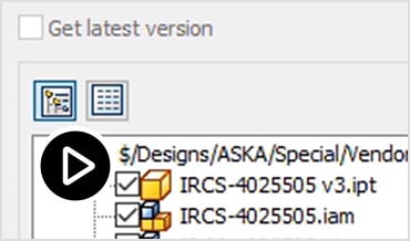 视频：使用 Vault PDM 改进设计协作，而不覆盖文件。