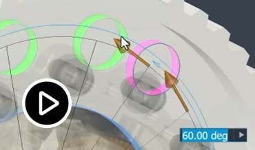 视频：使用矩形和圆形特征的不规则分布选项创建新颖设计