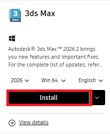 Autodesk 下载与安装 - 通过 Autodesk Account 的安装方法